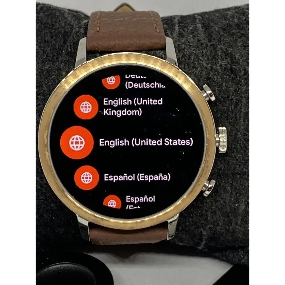 Fossil Gen 4 Authentic Digital Dial Smart Watch Custom Band FTW6016 LT359